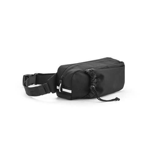 DELFOS POUCH. Sac de taille en 300D polyester recyclé et 600D polyester recyclé avec éléments réfléchissants - 2