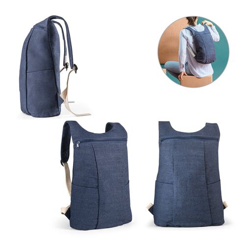 DENIM BPACK. Sac à dos en coton denim (300 g/m²) - 1