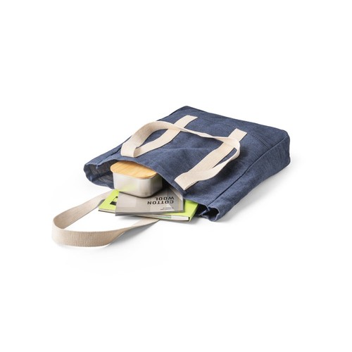 blue DENIM CASUAL. Bolso casual de denim (300 g/m²)