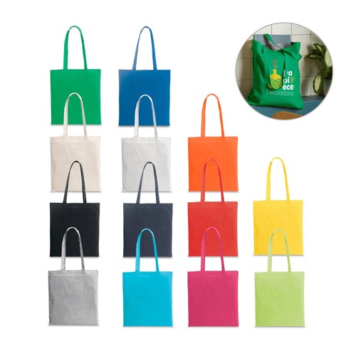 CAIRO. BOLSA EN ALGODÓN RECICLADO (70%) Y POLIÉSTER (30% RPET) (180 G/M²)
