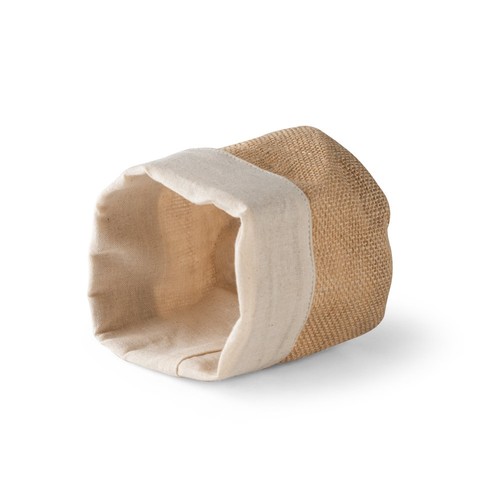 DUCASSE. Sac multi-usage en coton (120g/m²) et toile de jute (260g/m²) - 3