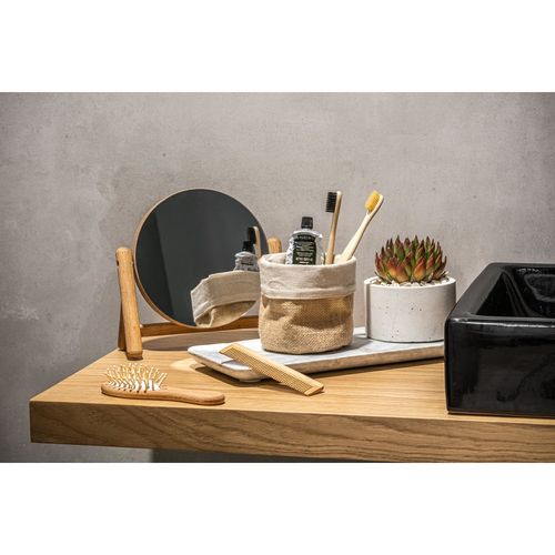 natural DUCASSE. Bolsa multiusos en yute (260g/m²) y algodón (120g/m²)