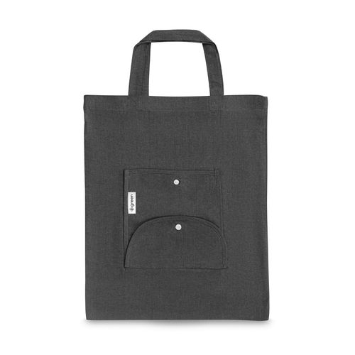 SIENA. Sac pliable en coton (50%), coton recyclé (30%) et polyester (20% rPET) (140 g/m²) - 2
