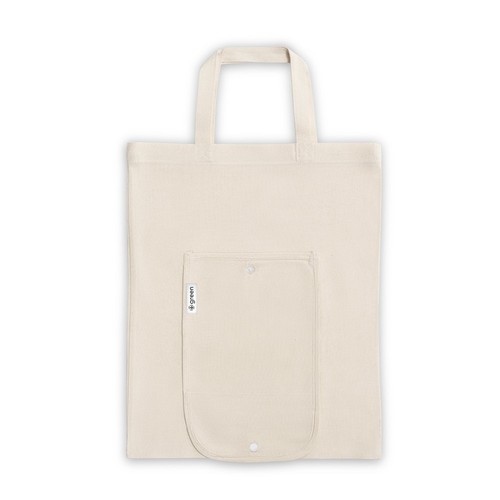 BEIRUT. Sac pliable en coton (50%), coton recyclé (30%) et polyester (20% rPET) (140 g/m²) - 2