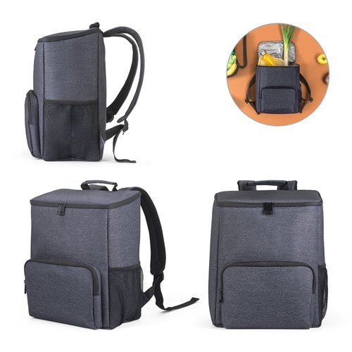 BOSTON COOLER. Sac à dos thermique en nylon 2Tone 14 L, RIONDET SERIPUB, EYBENS