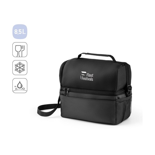 ZIPPERS COOLER. Mochila térmica 8'5 L en 300D y 840D Jacquard