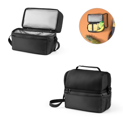 ZIPPERS COOLER. Mochila térmica 8'5 L en 300D y 840D Jacquard, Merchandising, artículos personalizados para tu promoción de marca