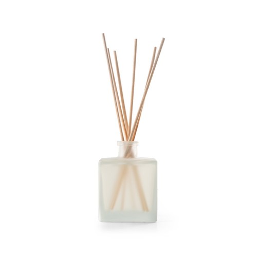white YEUN. Varillas difusoras en botellas de vidrio