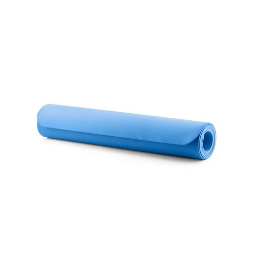 azul claro ZION. Colchoneta de ejercicios de EVA para yoga. de 4 mm de espesor, aproximadamente