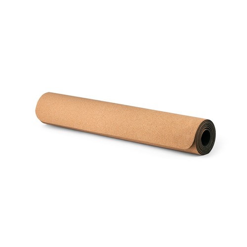 GERES. Colchoneta de ejercicios para yoga fabricada en corcho y TPE. De 3.7 mm de espesor