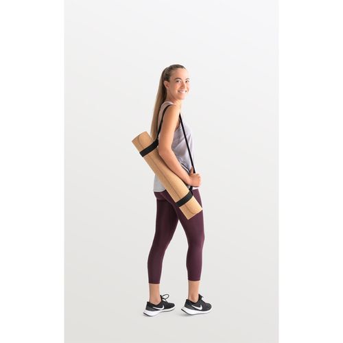 GERES. Colchoneta de ejercicios para yoga fabricada en corcho y TPE. De 3.7 mm de espesor