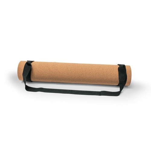 natural GERES. Colchoneta de ejercicios para yoga fabricada en corcho y TPE. De 3.7 mm de espesor