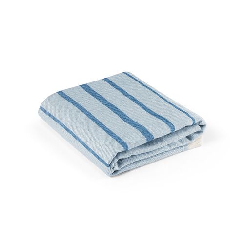 CAPLAN. Toalla multifuncional (260 g/m²) fabricada en algodón ligero y resistente (90%) y algodón reciclado (10%)