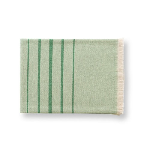 green CAPLAN. Toalla multifuncional (260 g/m²) fabricada en algodón ligero y resistente (90%) y algodón reciclado (10%)