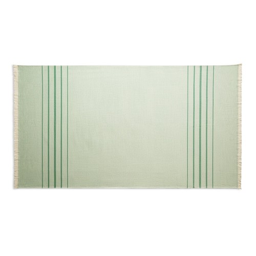green CAPLAN. Toalla multifuncional (260 g/m²) fabricada en algodón ligero y resistente (90%) y algodón reciclado (10%)