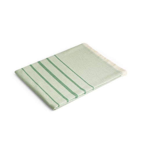 green CAPLAN. Toalla multifuncional (260 g/m²) fabricada en algodón ligero y resistente (90%) y algodón reciclado (10%)
