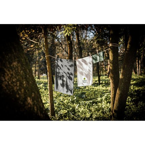 gray BARDEM L. Toalla de baño (500 g/m²) de algodón (82%) y algodón reciclado (18%)
