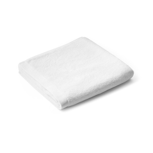 white BARDEM L. Toalla de baño (500 g/m²) de algodón (82%) y algodón reciclado (18%)