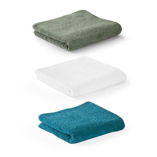 BARDEM M. Serviette de toilette (500 g/m²) en coton (82%) et coton recyclé (18%), RIONDET SERIPUB, EYBENS