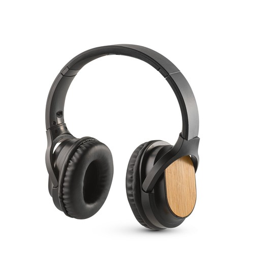 GOULD. Auriculares inalámbricos plegables con 4h de autonomía, fabricado en bambú y ABS