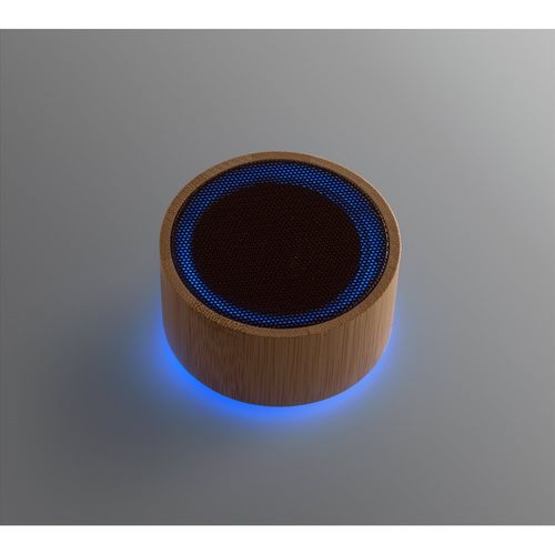 ARBER. Enceinte portable 3W avec autonomie de 4h en bambou et ABS recyclé (100 % rABS) - 4