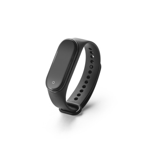 black CALATRAVA. Pulsera deportiva inteligente con 3 días de autonomía en ABS y TPU