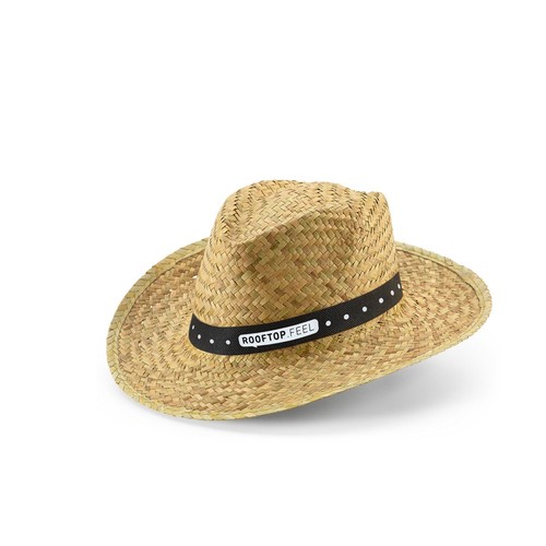 JEAN POLI. SOMBRERO DE PAJA NATURAL