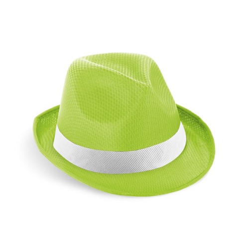 MANOLO POLI. Chapeau en PP avec ruban en polyester blanc - 2