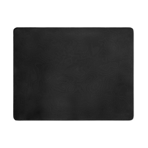 black GALLIOT. Manta polar (180 g/m²) en poliéster reciclado (100% rPET)