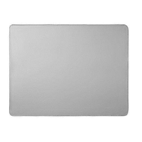 gray GALLIOT. Manta polar (180 g/m²) en poliéster reciclado (100% rPET)