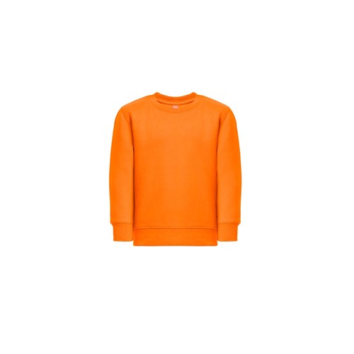 orange THC DELTA KIDS. Sudadera niño