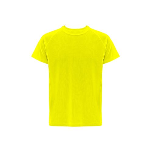 amarillo fluo THC MOVE. Camiseta técnica de manga corta