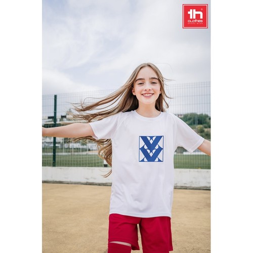 white THC MOVE KIDS. Camiseta niño