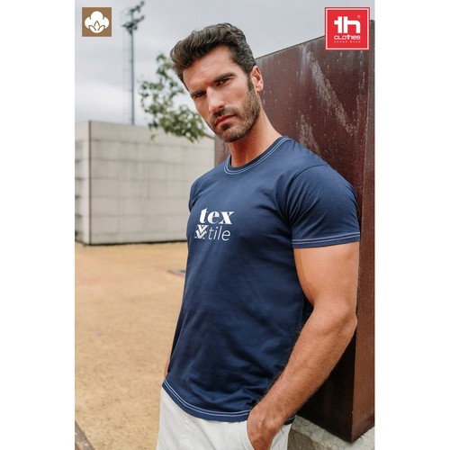 azul claro THC FAIR. Camiseta 100% algodón