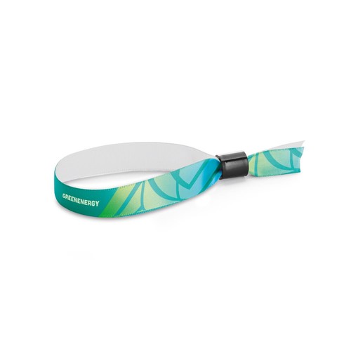 MENDOZA. SET Lanière SUBLIMATION Slim I (15 mm) bracelet en polyester avec fermoir de sécurité - 2