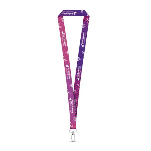 MANILA. SET Lanyard SUBLIMACIÓN Largo II (20 mm) con mosquetón ovalado de 20 mm, Merchandising, artículos personalizados para tu promoción de marca
