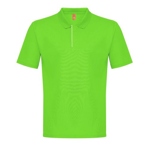 verde lima THC DYNAMIC. Polo técnico hombre