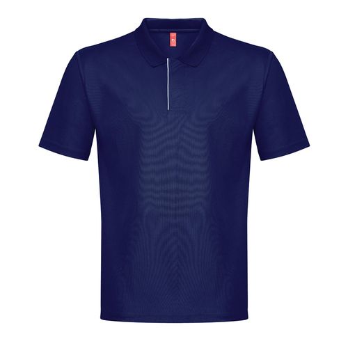 azul marino THC DYNAMIC. Polo técnico hombre