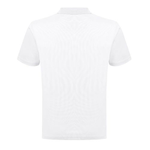 white THC DYNAMIC. Polo técnico hombre