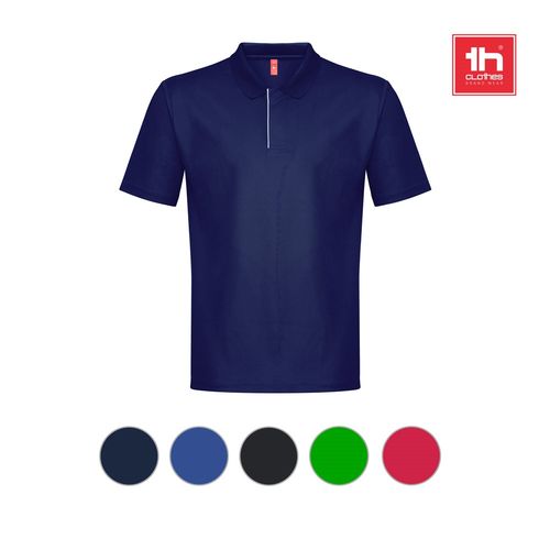 black THC DYNAMIC. Polo técnico hombre