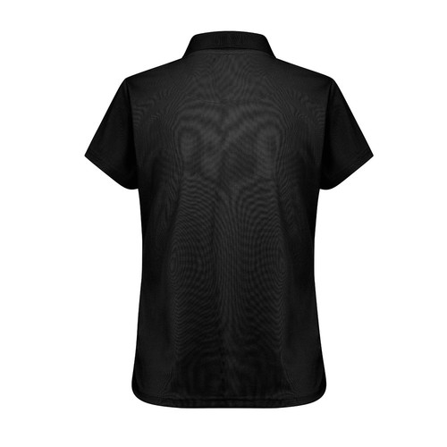 black THC DYNAMIC WOMEN. Polo técnico mujer