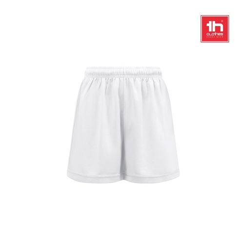 white THC MATCH. Pantalones cortos deportivos para adultos