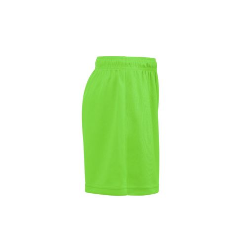 verde lima THC MATCH. Pantalones cortos deportivos para adultos