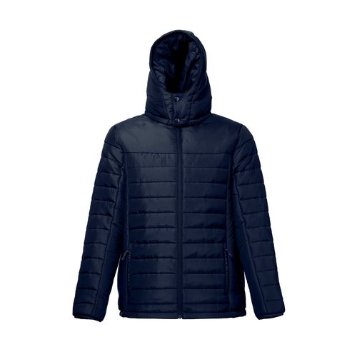 azul marino THC SHIELD. Chaqueta con capucha para hombre
