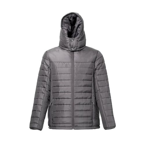 gray THC SHIELD. Chaqueta con capucha para hombre