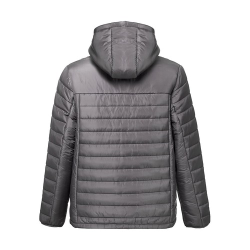 gray THC SHIELD. Chaqueta con capucha para hombre