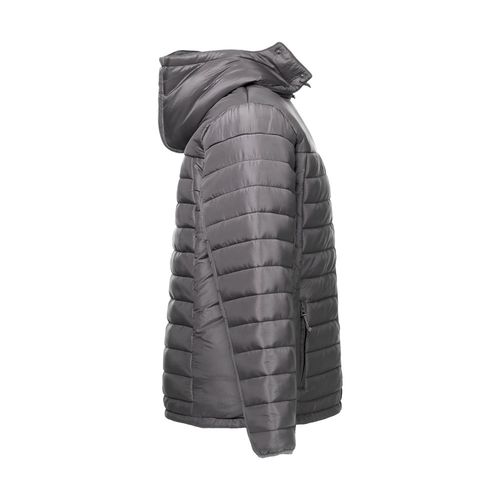 gray THC SHIELD. Chaqueta con capucha para hombre