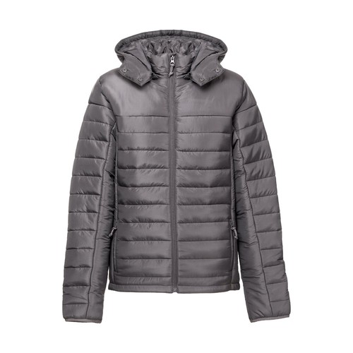 gray THC SHIELD WOMEN. Chaqueta con capucha de mujer