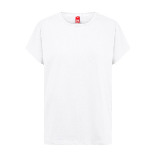 white THC SOFIA REGULAR. Camiseta de corte regular para mujer