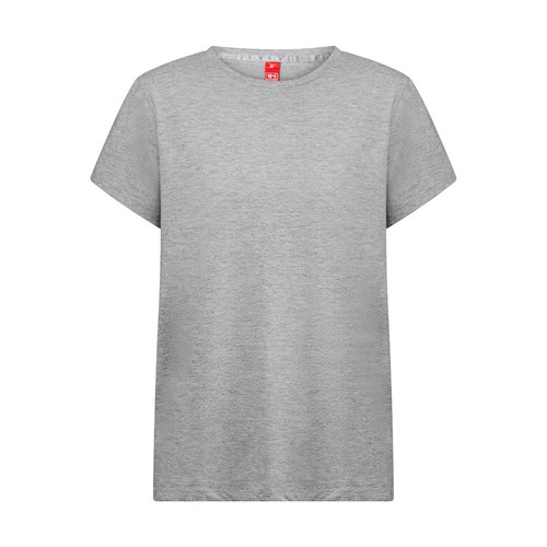 moteado gris claro THC SOFIA REGULAR. Camiseta de corte regular para mujer